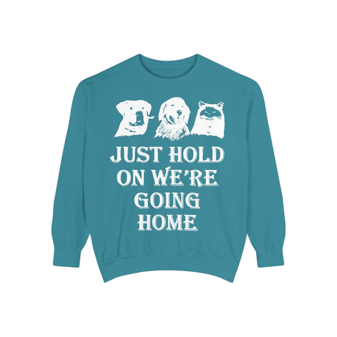 Let's Go Home Sweatshirt- Comfort Colors