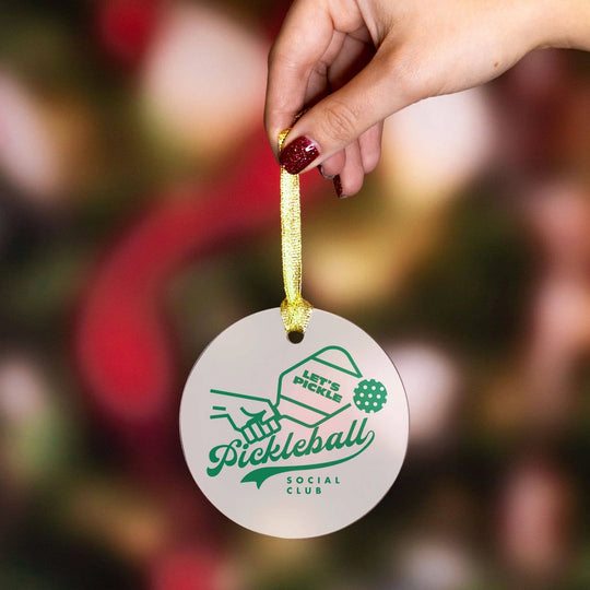 Pickleball Social Club Ornament
