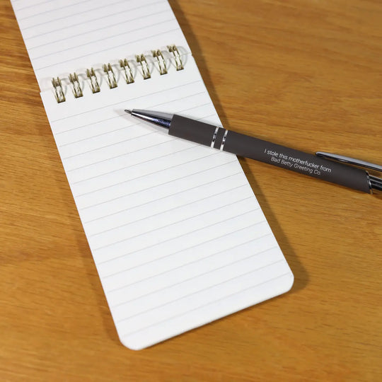Woulda Coulda Shoulda Spiral Notepad
