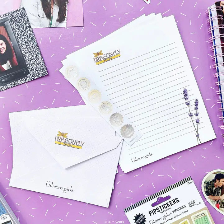Gilmore Girls x Pipsticks Dragonfly Inn Letter Kit