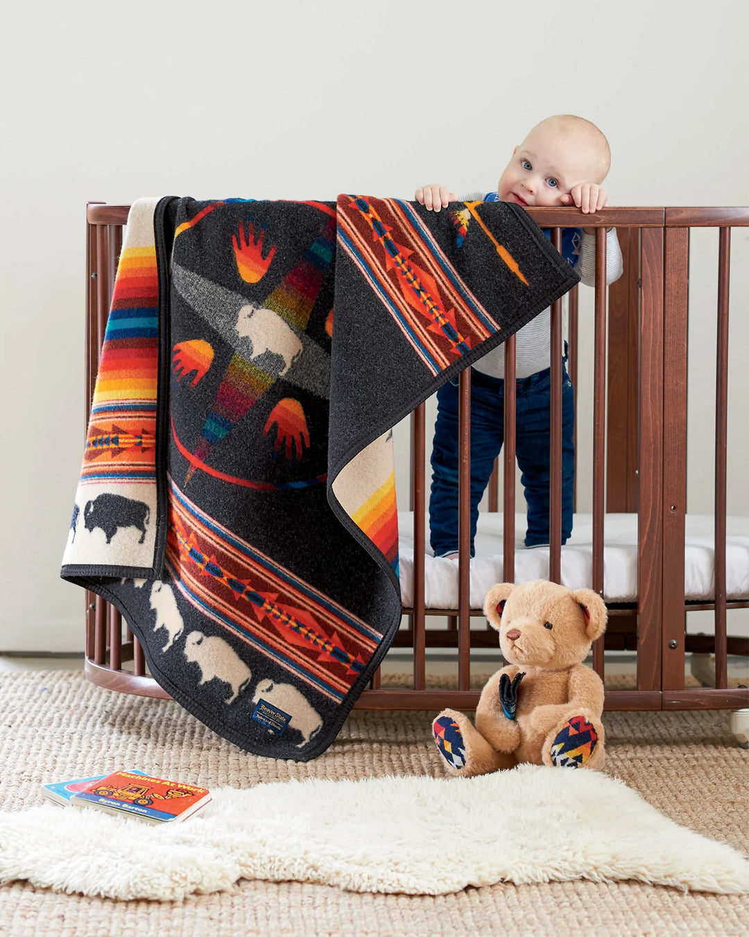 Pendleton - Oxford Big Medicine Jacquard Crib Blanket