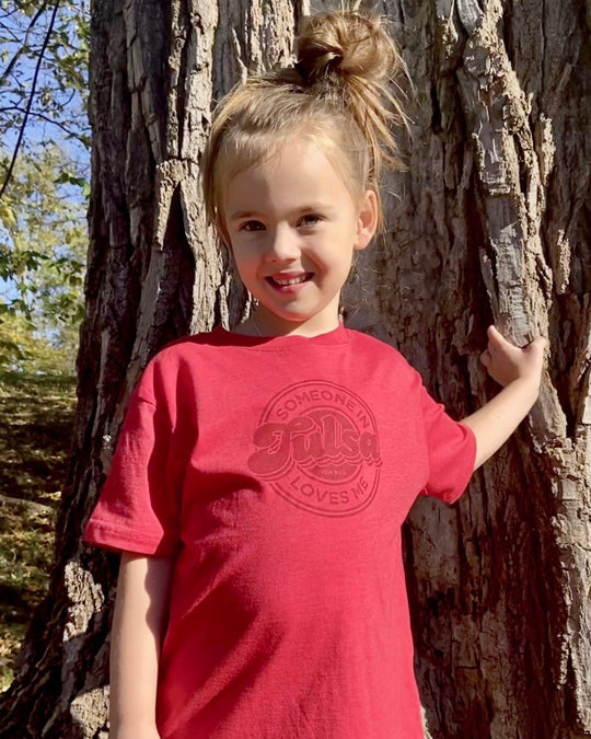 Someone In Tulsa Loves Me Toddler Tshirt