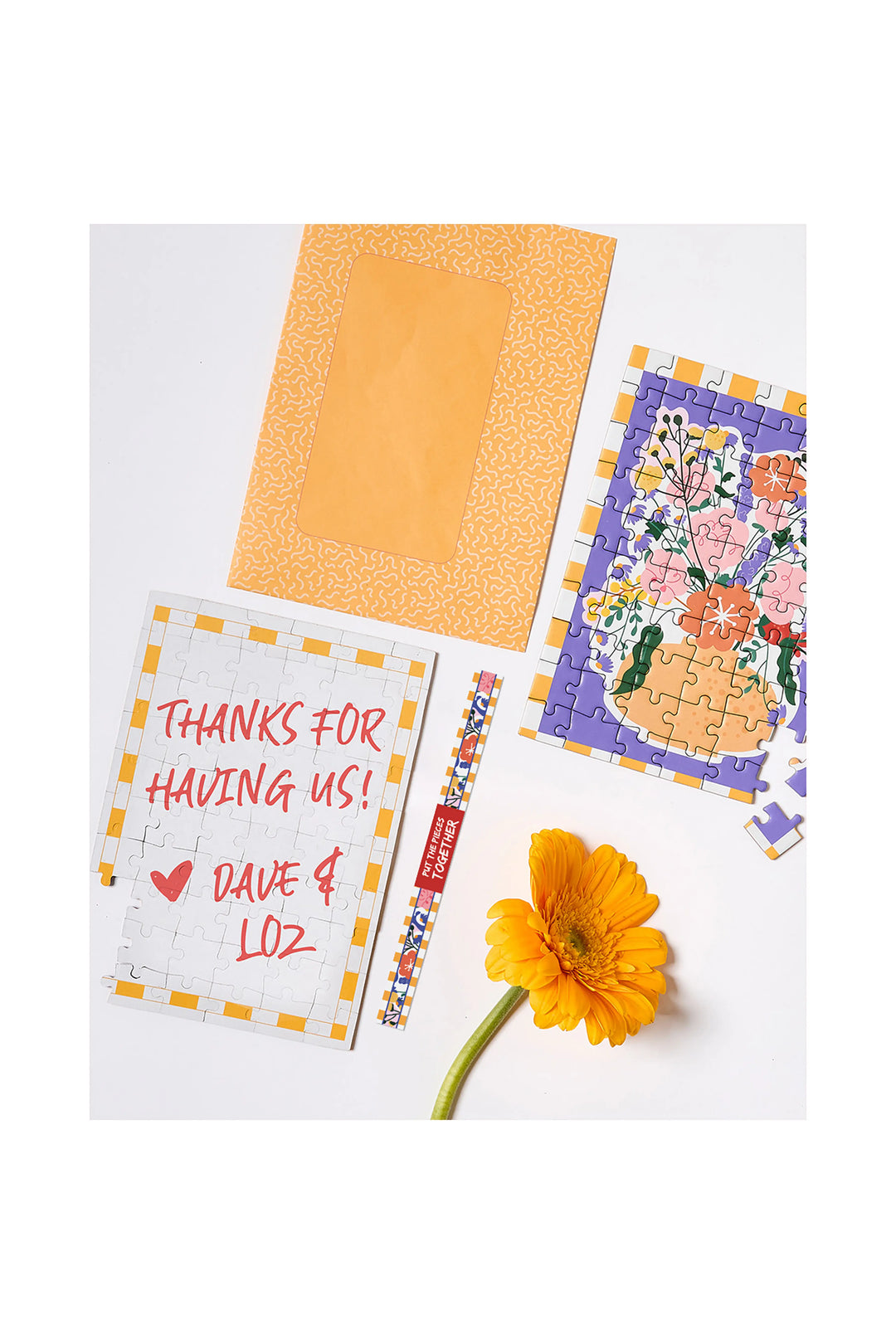 Just Because Greeting  Card Jigsaw Puzzle