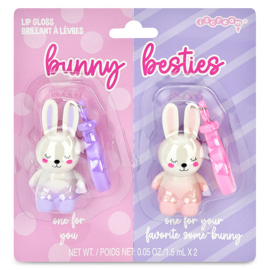 Bunny Besties Lip Gloss Keychains