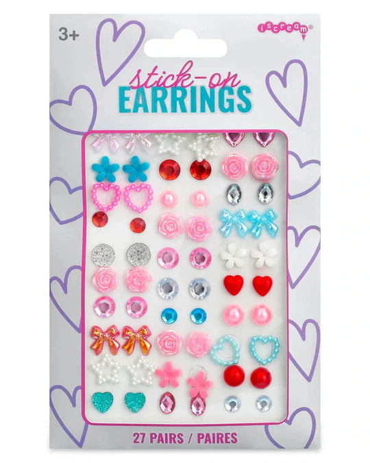 Sparkly Stick-On Earrings