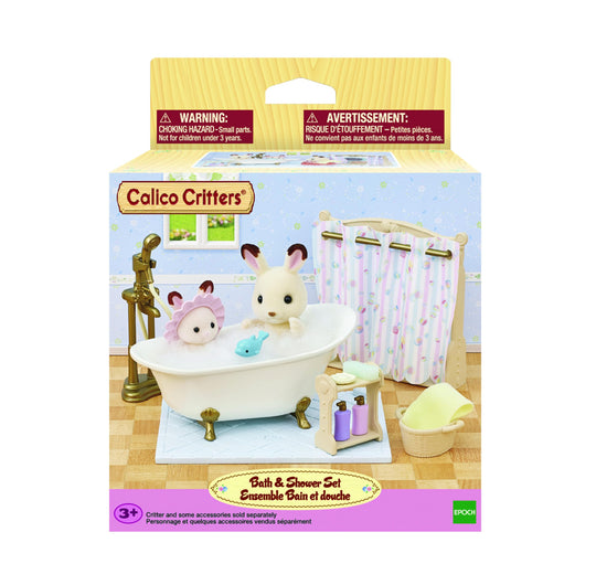 Calico Critters - Bath & Shower Set