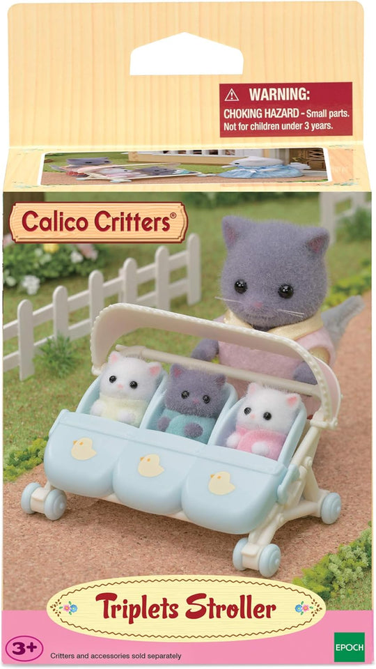 Calico Critters - Triplet Triple Stroller