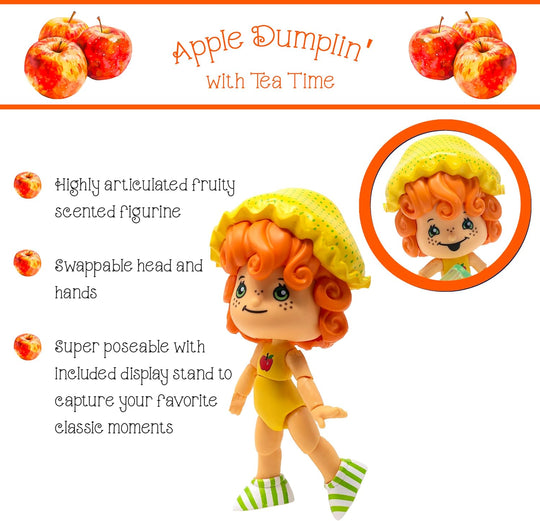 Apple Dumplin and Teatime Turtle Strawberry Shortcake Figure Set