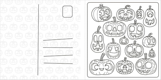 Super Cuties Halloween Coloring Book
