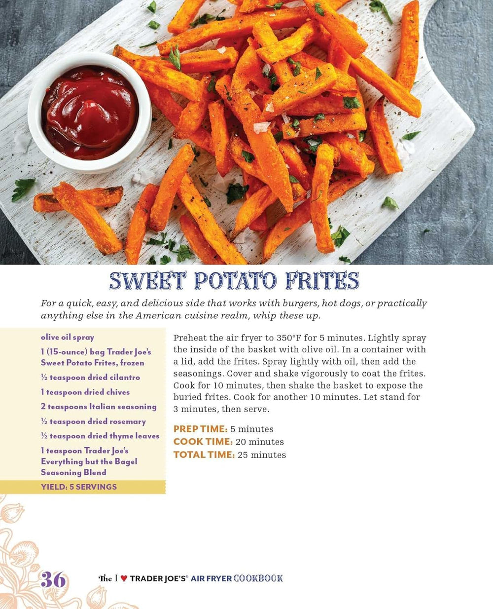 I Love Trader Joe's Air Fryer Cookbook