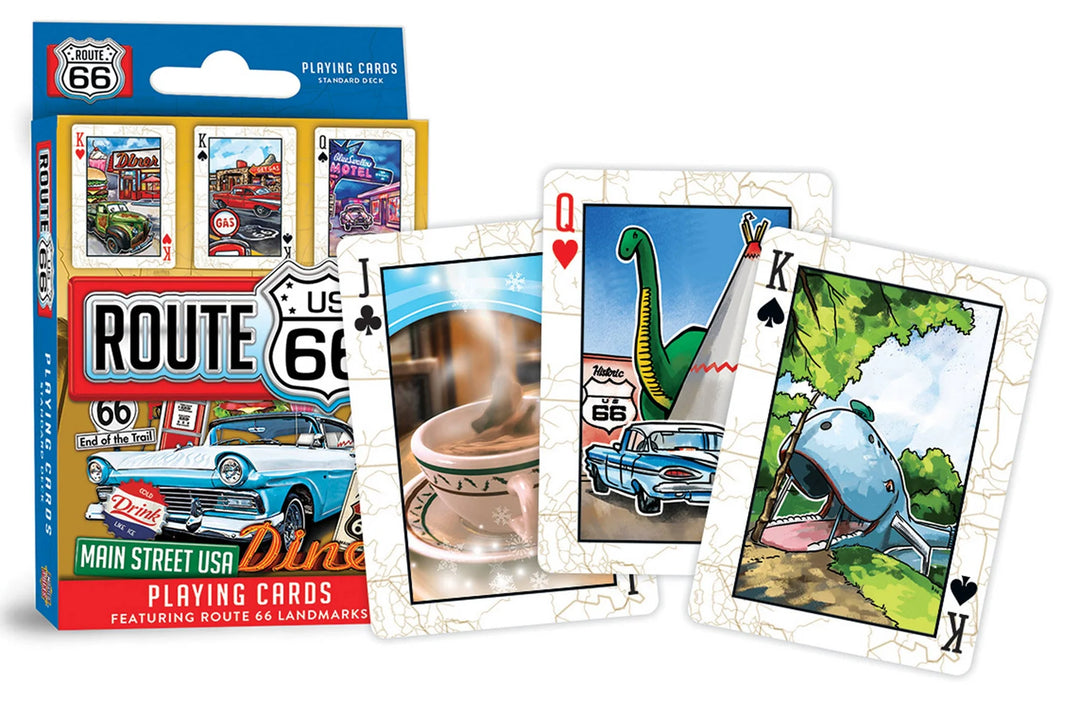Route 66 Landmarks Playing Cards