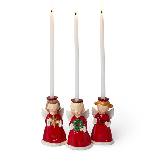 Star Angel Taper Candleholder