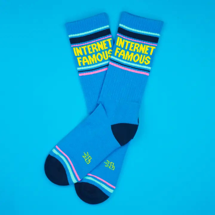 Internet Famous Gym Crew Socks