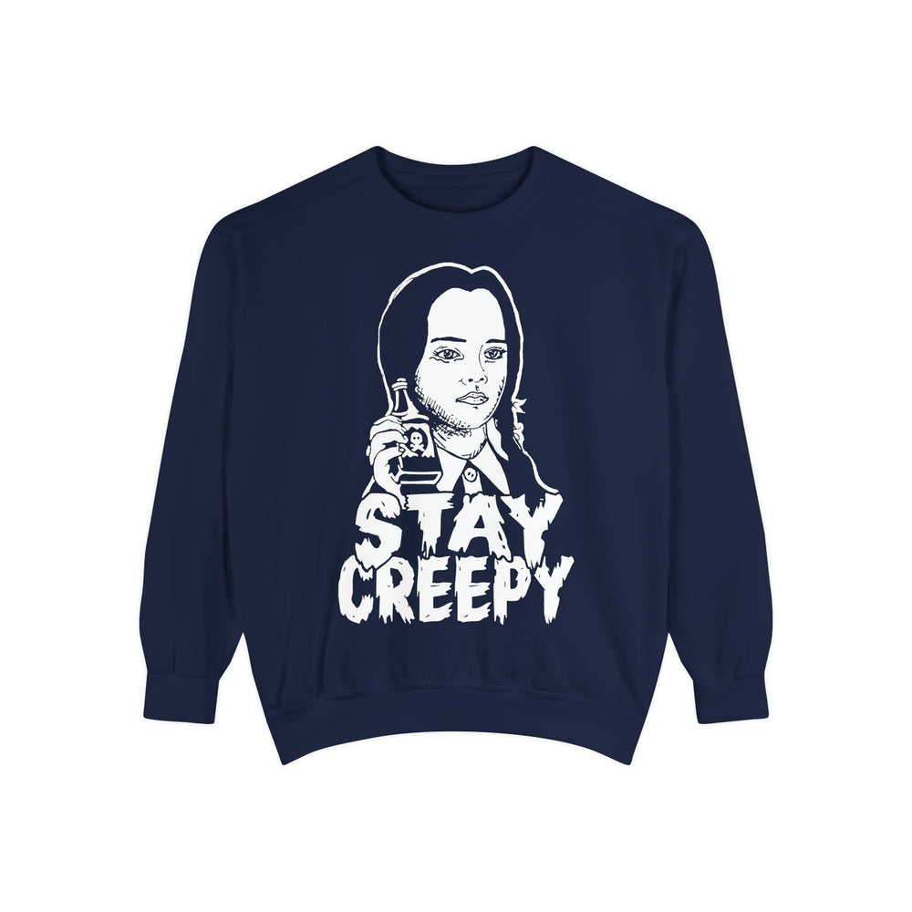 Stay Creepy | Adult Sweatshirt | Passive Juice Motel