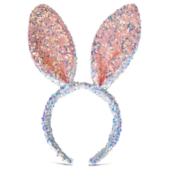Sequin Bunny Ear Headband