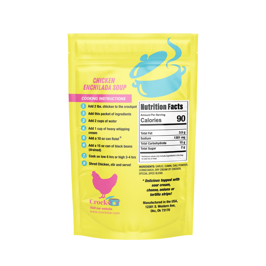 Chicken Enchilada Soup Crockpot Meal Mix