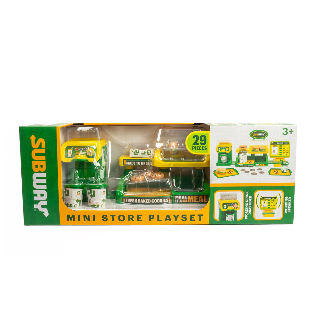 Subway Mini Restaurant 29 Piece Playset