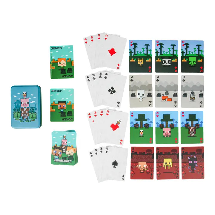 Minecraft Animals Playing Cards