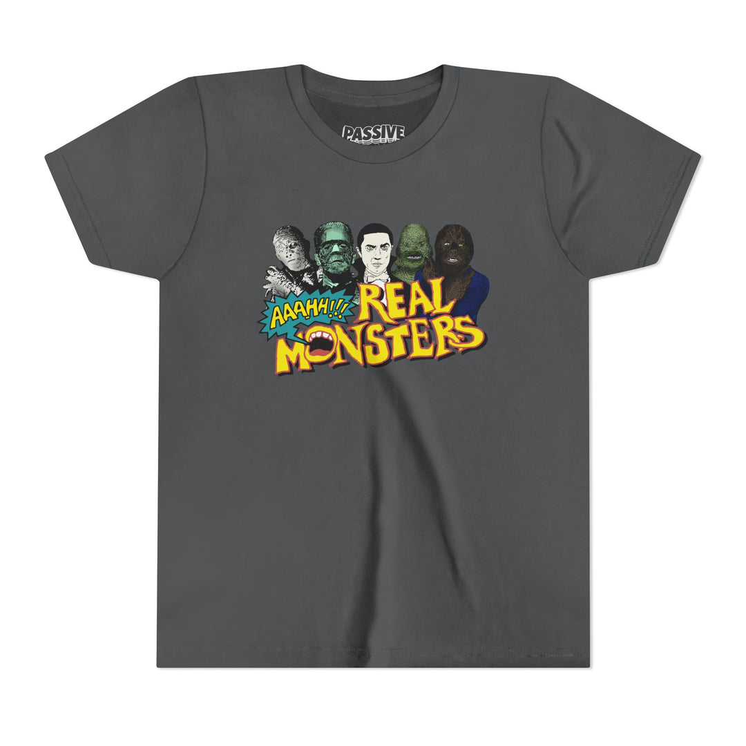 AAH Real Monsters | Youth T-Shirt | Passive Juice Motel