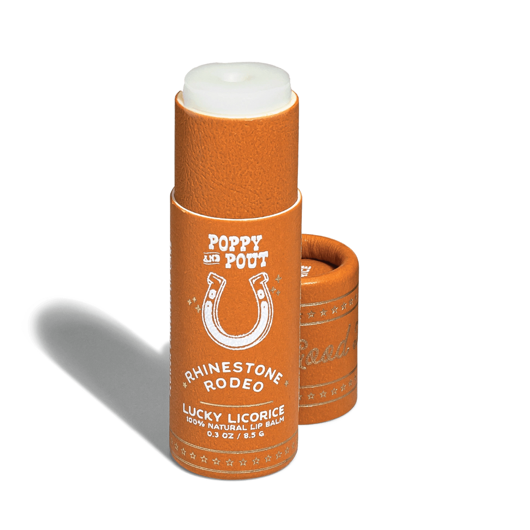 Rhinestone Rodeo Lucky Licorice Lip Balm