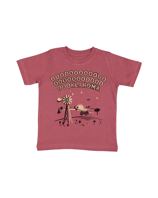 Oklahoma Sweepin' Down The Plains Kid's Tshirt