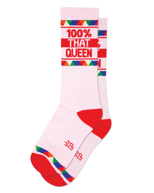 100% That Queen Gym Socks
