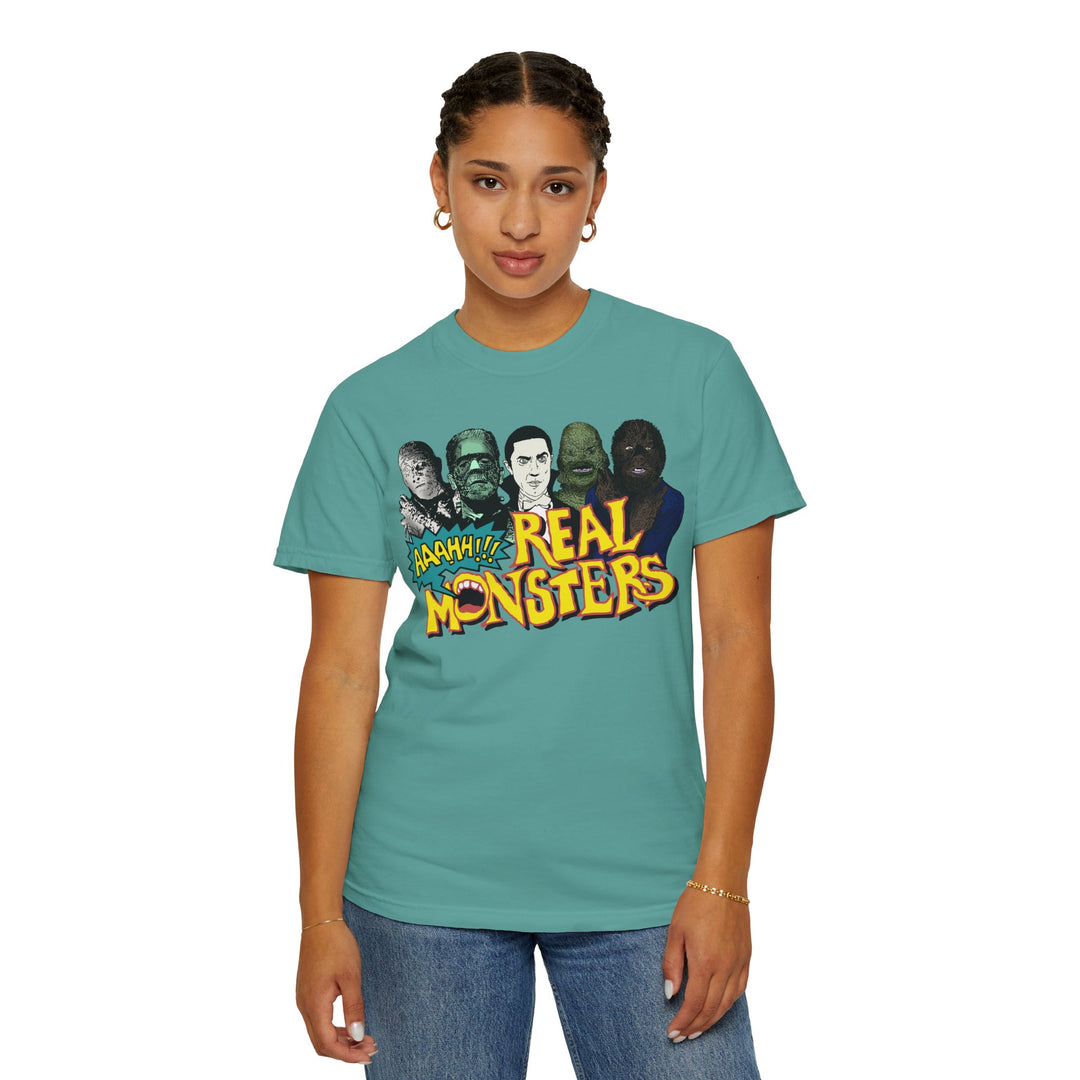 AAH Real Monsters | Adult Tee | Passive Juice Motel