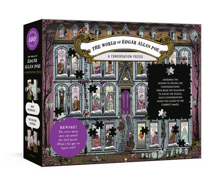 The World of Edgar Allan Poe: A Conversation Puzzle 500 Piece