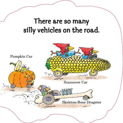 Richard Scarry's Halloween Cars And Trucks