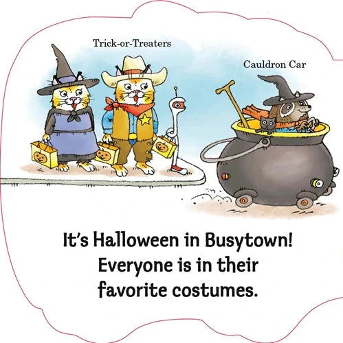 Richard Scarry's Halloween Cars And Trucks