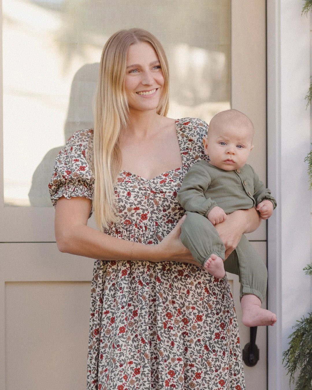 Quincy Mae - Spruce Woven Jumpsuit