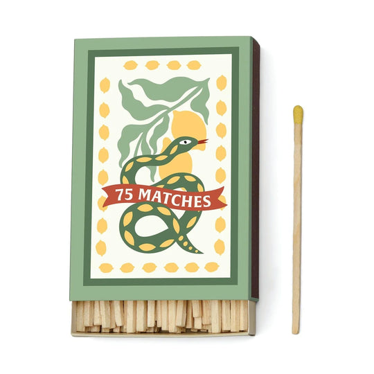 A Dopo Snake Decorative Matches Set