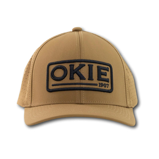 The Okie Brand - Honey Brown Performance Hat