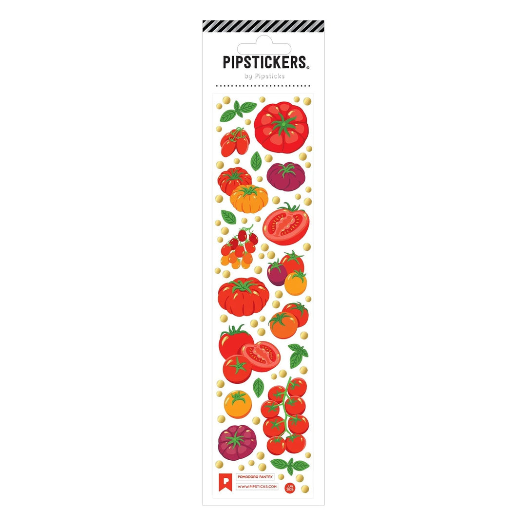 Pomodoro Party Tomato Sticker Sheet