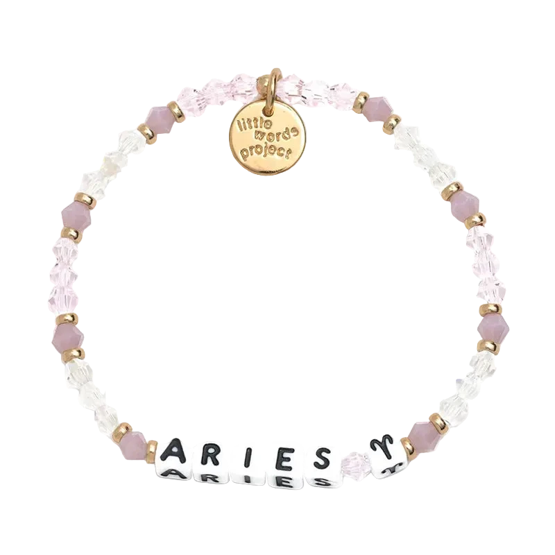 Aries Ram bracelet S/M zodiac bracelet by Little Words Project