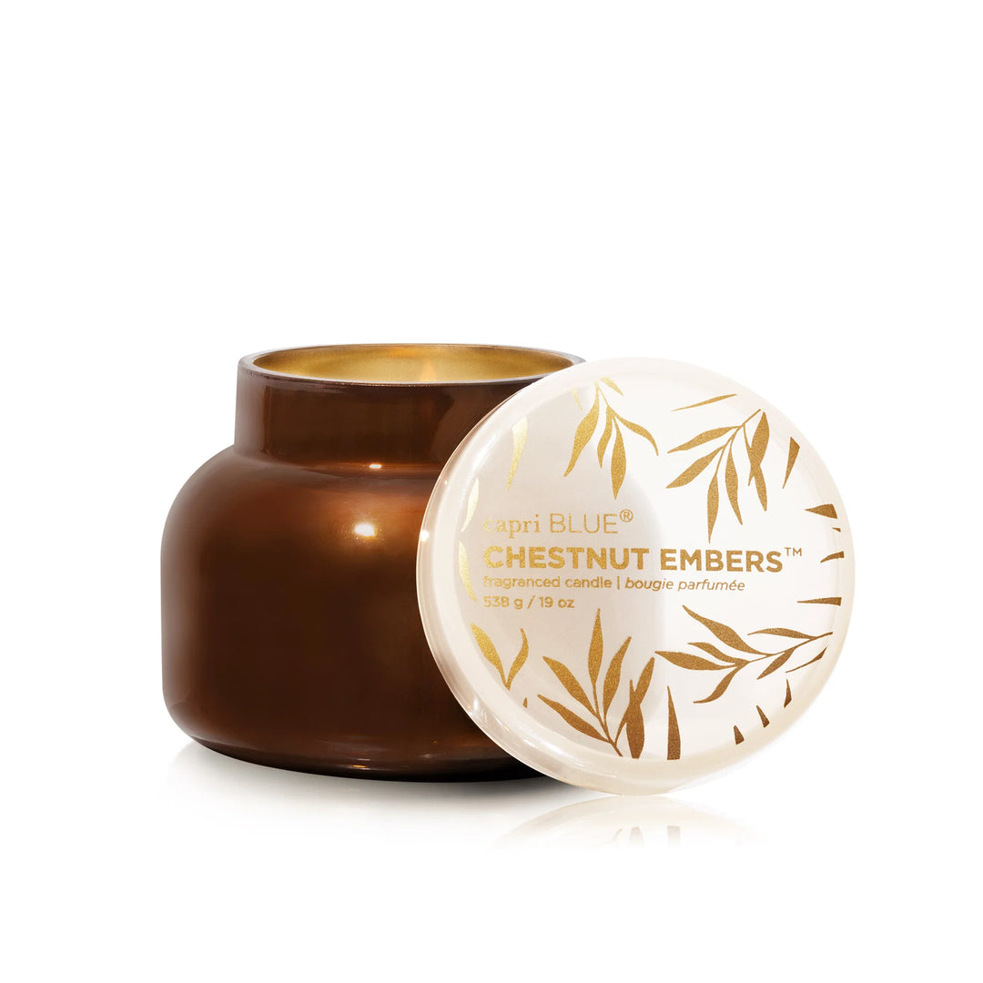 Capri Blue - Chestnut Embers Autumn Glow Signature Candle 19oz