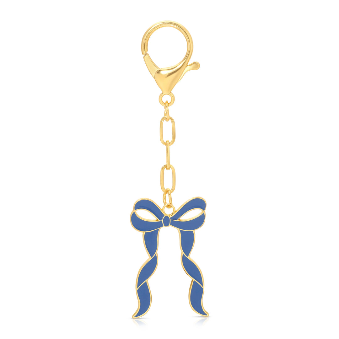 Bow Enamel Bag Charm