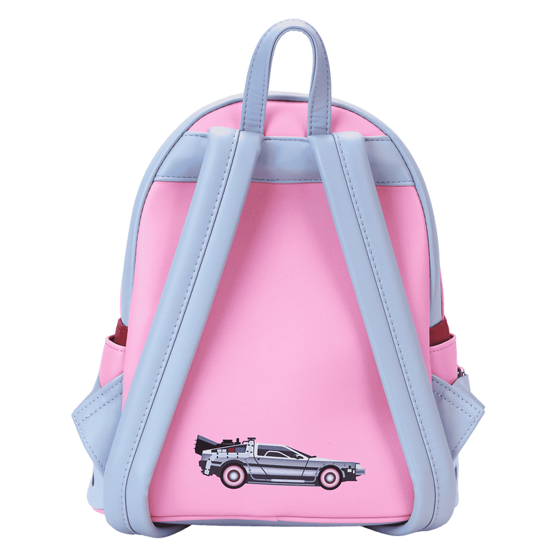cosplay mini backpack Loungefly Universal Back To The Future 40th Anniversary Mini Backpack