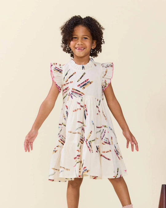 Pink Chicken - Tossed Crayons Jennifer Dress