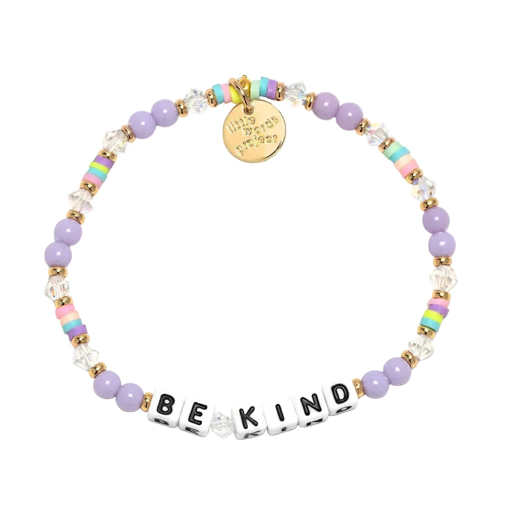 Be Kind Pleasures bracelet inspirational bracelet by Little Words Project