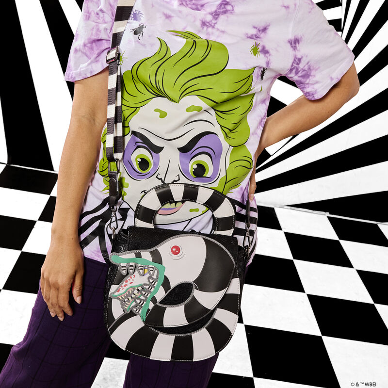Loungefly - Beetlejuice Sandworm Crossbody Bag