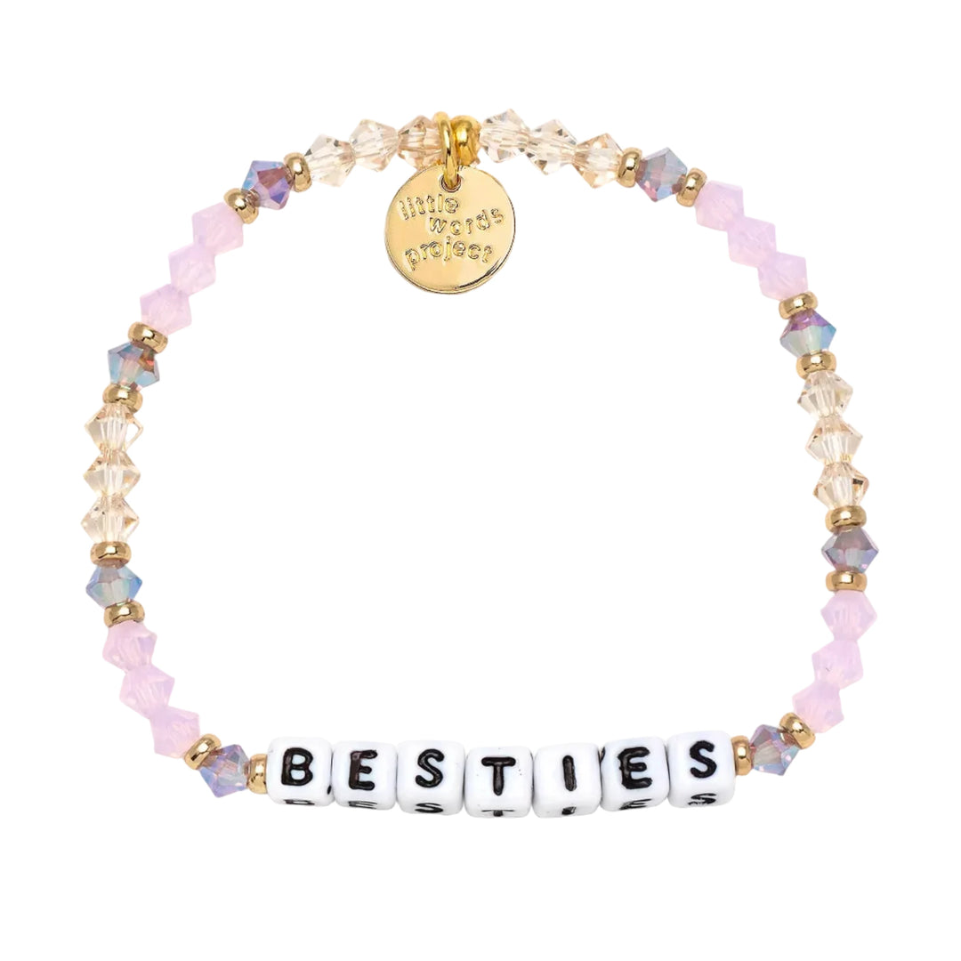 Besties Sugarplum bracelet S/M friendship bracelet by Little Words Project
