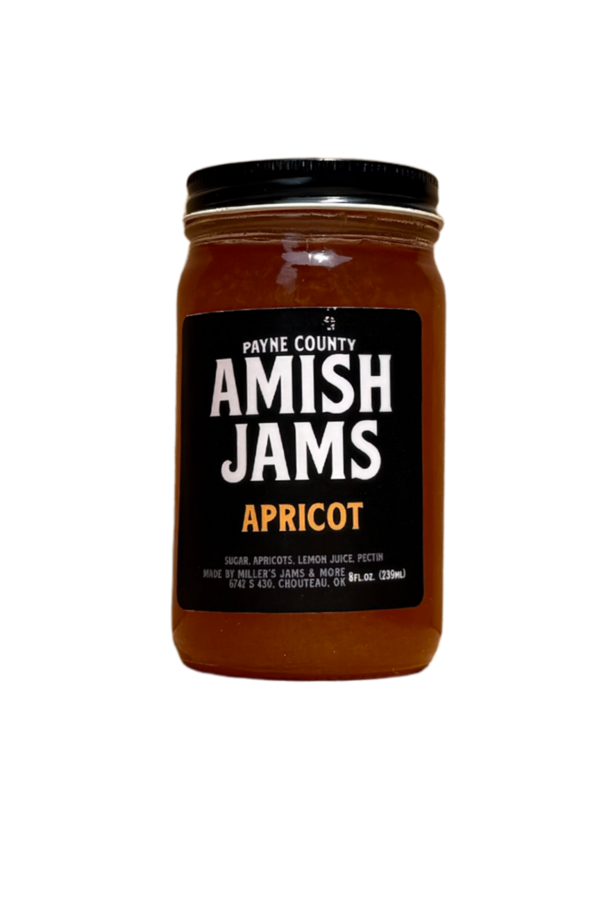Small batch apricot jam homestyle Amish recipe spread