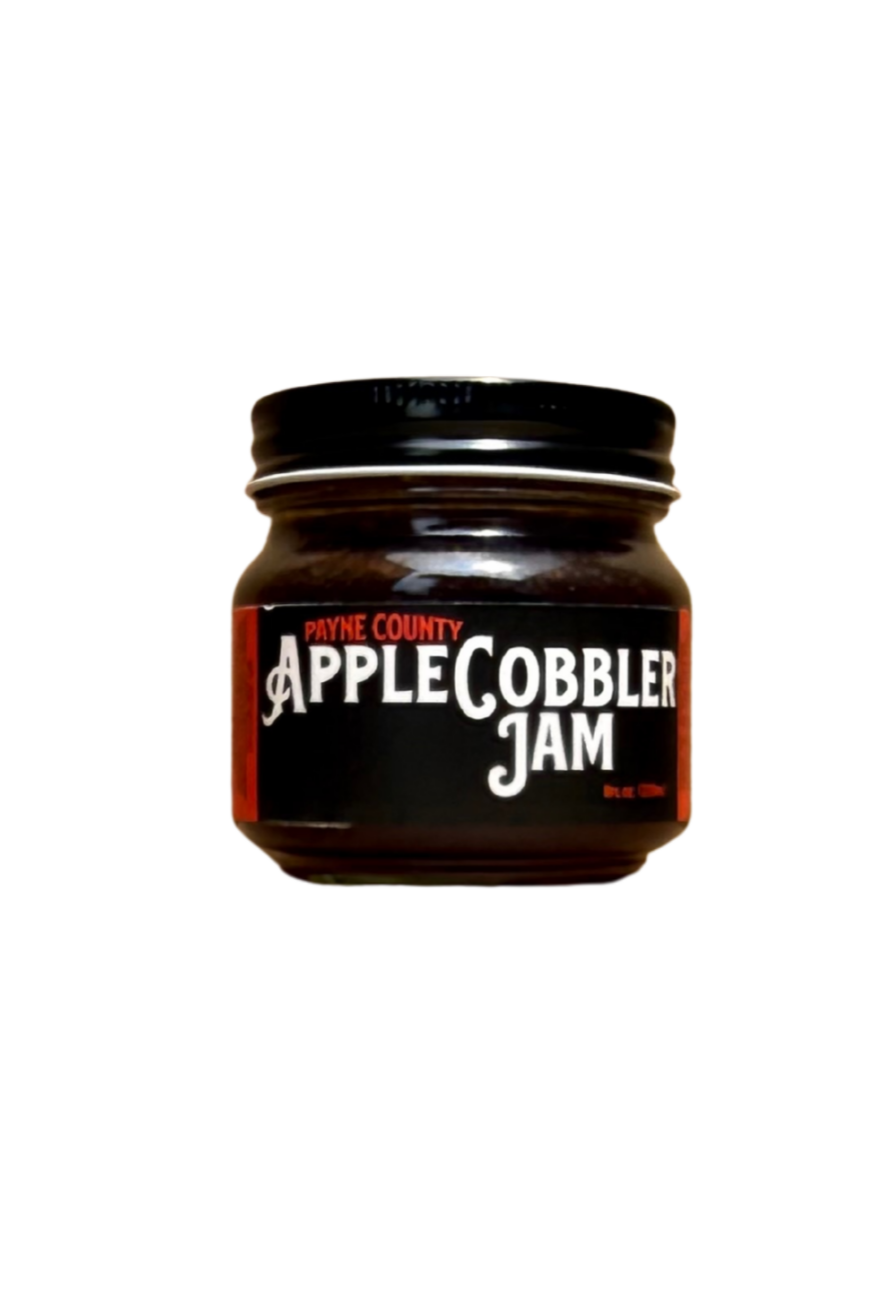 Small batch apple cobbler jam homestyle spread
