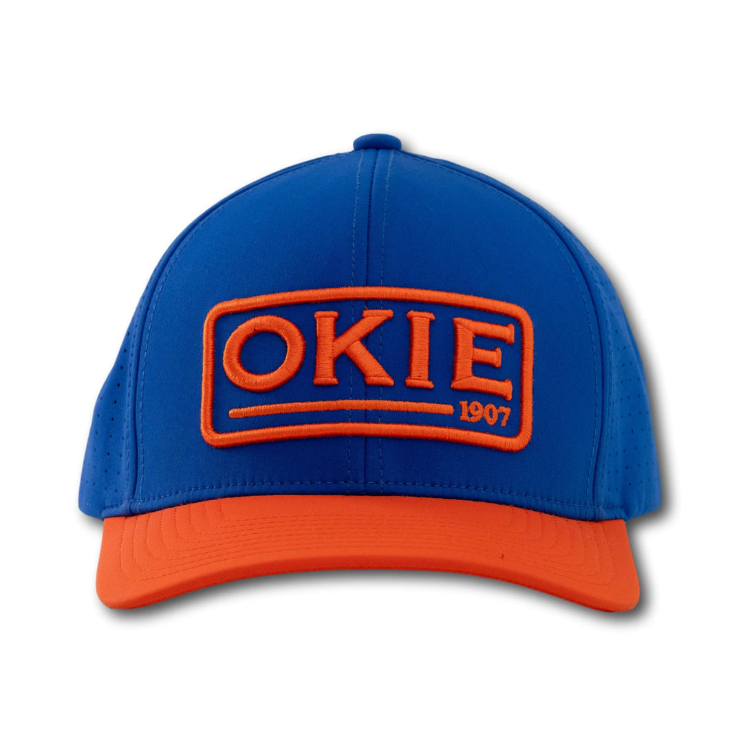 Oklahoma City basketball themed performance cap