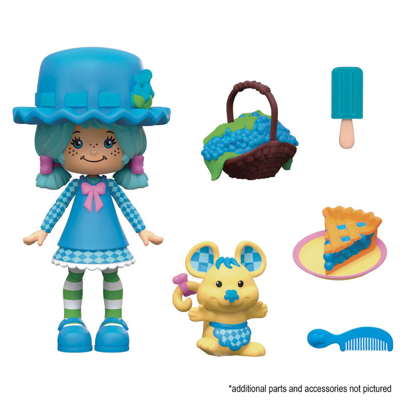 Blueberry Muffin and Cheesecake Mouse Strawberry Shortcake Figure Set