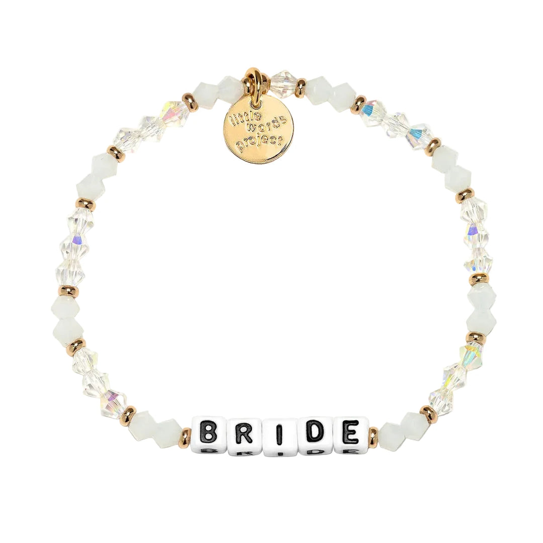 Bride Lace bracelet bridal gift bracelet by Little Words Project