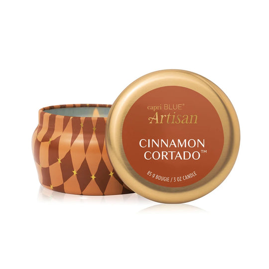 Capri Blue - Cinnamon Cortado Artisan Winter Bazaar Mini Candle 3oz