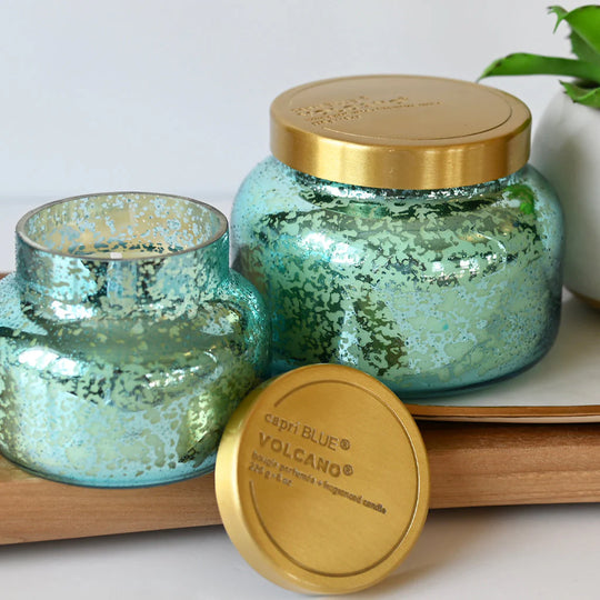 Capri Blue - Signature Aqua Opaline Volcano Candle 19 oz .