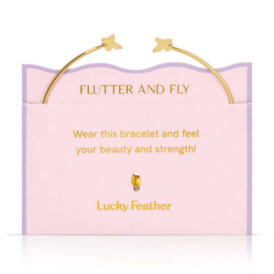 New Connection Cuff - Flutter and Fly - Butterflies